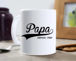 Mug Personnalisé - Papa Depuis -Cadeaux Boutique 8a0c01ed2bc5af29c7f74ca52bd08a41c1eea23e3763fd1e4b8a41eb866028374