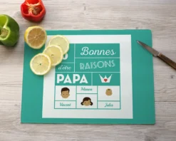 Planche à Découper Les Bonnes Raisons D'être Papa Family Circus -Cadeaux Boutique 8ab7f109083dd9a9ce1220a79492646cc73f5ed976f52794c620e0a08b9d27820