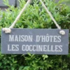 Plaque De Porte Personnalisée - Message