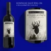 Bouteilles De Vin De Bordeaux - Cerf