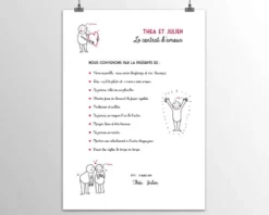 Contrat D'Amour Personnalisé 8 Contrat D'Amour Personnalisé -Cadeaux Boutique 9328e02dfc1a76f7fb104ac652c8852b495a512be766794b25afbb7e02332252