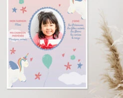Affiche Anniversaire Enfant Personnalisée - Licorne 9 Affiche Anniversaire Enfant Personnalisée - Licorne -Cadeaux Boutique 938bab5031c7be51cf1431afe111e705c198d3db766509776e7322249f9838776