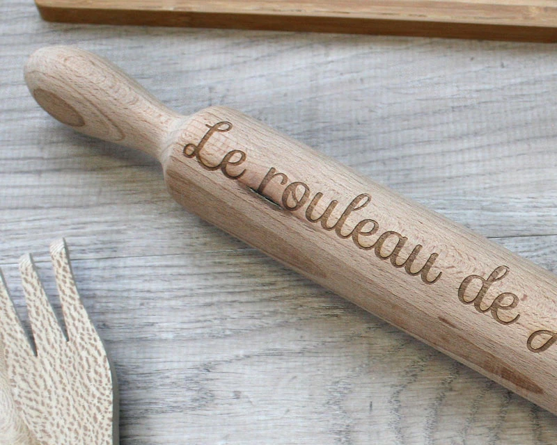 Rouleau à Pâtisserie Gravé 4 Rouleau à Pâtisserie Gravé – Image 4