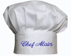 Tablier Et Toque Brodés