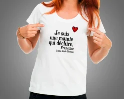 T-shirt Je Suis Une Fille Qui Déchire -Cadeaux Boutique 994f04a269d4bfc88836573fa3e5566c9d7b2c3419dcd2a202bd50b18def28032