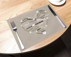 Set De Table Personnalisable - Coeur Famille -Cadeaux Boutique 9f980aa91f99e4ed983dcf21272986577becbff0401e562c897b1077880627901