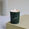Bougie Personnalisable Parfumée - Coeur