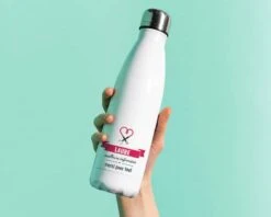 Bouteille Isotherme En Inox Personnalisable - Remerciement Personnel Soignant