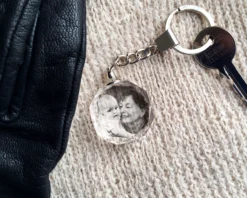 Porte-clés En Verre Rond