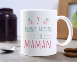 Mug Personnalisé - Les Bonnes Raisons D'être Une Maman - Family Circus