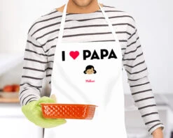 Tablier I Love Papa -Cadeaux Boutique b9a147d28b1b8f592900503e0280c8e53618cb157a14133ac436a735abc71033
