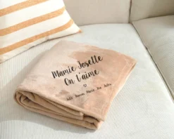 Maxi Plaid Doux Personnalisable - Grand-mère