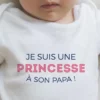Body Personnalisé Pour Bébé - Collection 'Je Déchire' - Modèle Rose