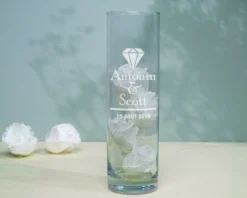 Vase Personnalisable - Noces -Cadeaux Boutique bee8e4a74c2ea4c16fdb0903dc11e12f54200ea46ef2a49402376aac6f344816