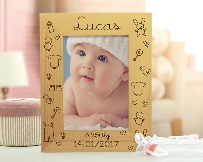 Cadre Gravé Naissance 1 Cadre Gravé Naissance