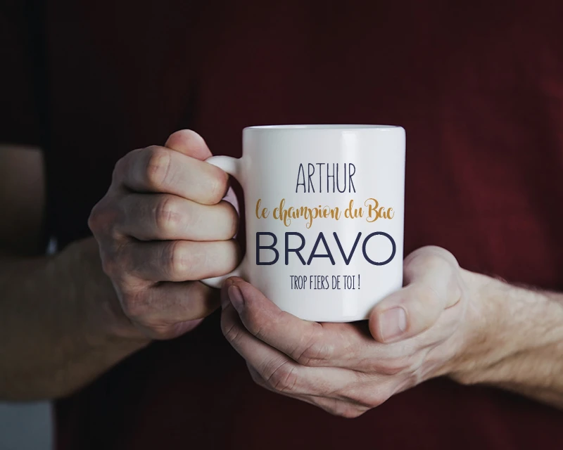 Mug Personnalisé - Diplomé(e) 2 Mug Personnalisé - Diplomé(e) – Image 2