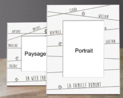 Cadre Blanc - Famille Prénoms -Cadeaux Boutique ccdd3e2be8d22f7a9df2ff32a4d94c228da8908f249d946757b4dab8081a2354