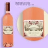 Bouteille De Vin Rosé Bordeaux AOC - Classique