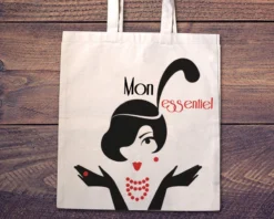 Tote Bag Rétro Chic -Cadeaux Boutique d2b915184fe761204c3ffc9456faa37a9dd4b4e02f7a8eeee134f0424a3022489