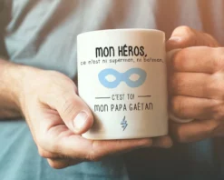 Mug Personnalisé - Mon Héros -Cadeaux Boutique d33f8e4a481526707a6c1b7148201f50a5912fbd80cc83f809f4be1d00fb873