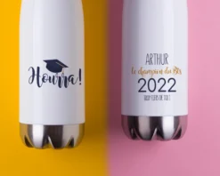 Gourde Isotherme En Inox Personnalisable - Collection Diplomé(e)