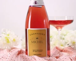 Bouteille De Champagne Rosé Personnalisée - Royal