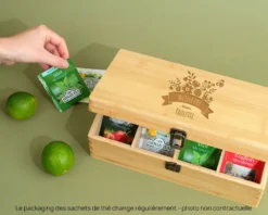 Boite à Thé Personnalisée - Collection Mamie Fleurie -Cadeaux Boutique dcc13620a2305273414af99228aabec5dc215a7b92ed0c9827341a9e327539398