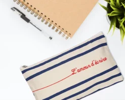 Trousse Marinière Personnalisable - Rentrée