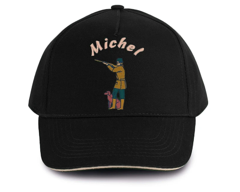 Casquette Personnalisable - Verte, Bleue Ou Noire - Chasse 2 Casquette Personnalisable - Verte, Bleue Ou Noire - Chasse – Image 2