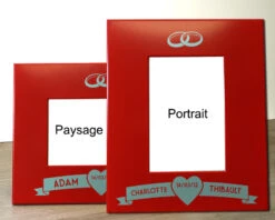 Cadre Métal Rouge Gravé Mariage -Cadeaux Boutique f0afebcb187ce593f2a0bca49240cf08f04b9a8ee237a00e7b7f02cec4d221639