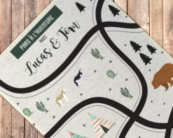 Tapis De Jeu Pour Enfant - Aventures Sauvages