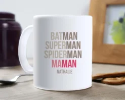 Mug Personnalisé - BatMaman -Cadeaux Boutique f76fdb86077dd37cea0c2f1ffa2c4595e80579e5ec04472bb65ba1bb6af928314