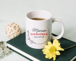 Mug Personnalisé - Maman Depuis -Cadeaux Boutique f79db75991745acc9b2b642e62de78c96a5b5f21ba6cd3e1ac493368e31c35838