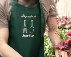 Tablier Brodé Jardinage
