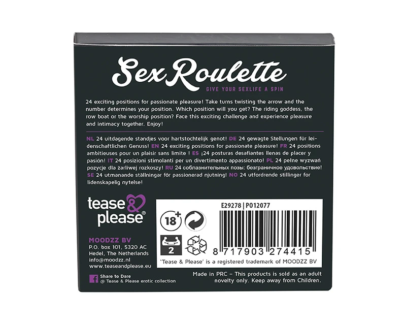 Jeu Sexroulette - Kamasutra 3 Jeu Sexroulette - Kamasutra – Image 3