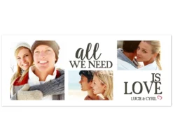 Mug Photo Personnalisé - All We Need Is Love