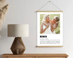 Affiche Définition Avec Photo - Maman -Cadeaux Boutique fd1c6af996a4883d01e3a31aaf90d493abf6129c81c66dec323fb574f16839058