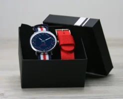 Montre Duo Bleu Blanc Rouge Message -Cadeaux Boutique fd9d96e23c457858377b1a18294272574d074e715f271e0f480d1b8914b329990